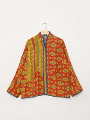 The Ladhiya Quilted Patchwork Kantha Jacket