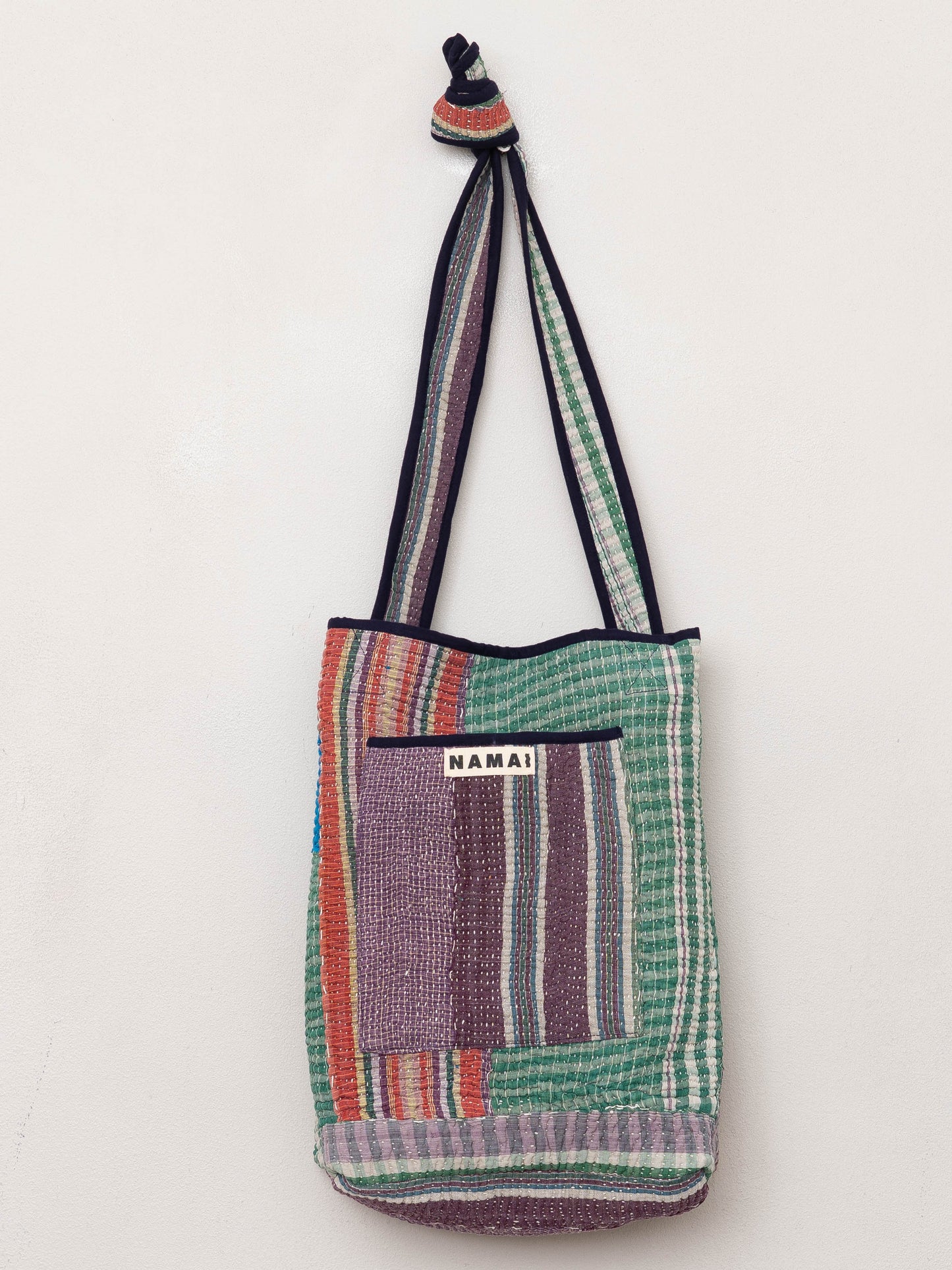 The Xoti II Zero-Waste Quilted Kantha Bag