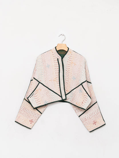 The Kaira Cropped Saami Quilt Jacket