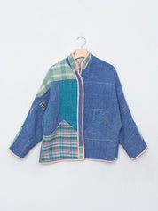 The Ladhiya Petite Quilted Patchwork Kantha Jacket Wholesale