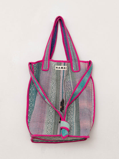 The Xoti II Zero-Waste Quilted Kantha Bag
