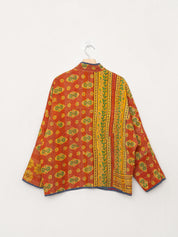 The Ladhiya Quilted Patchwork Kantha Jacket