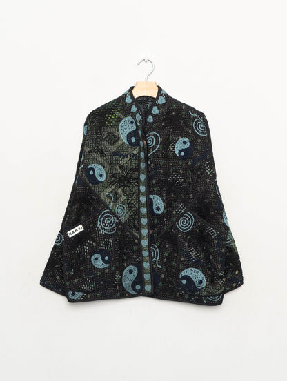 The Ladhiya Suzani Quilted Kantha Jacket