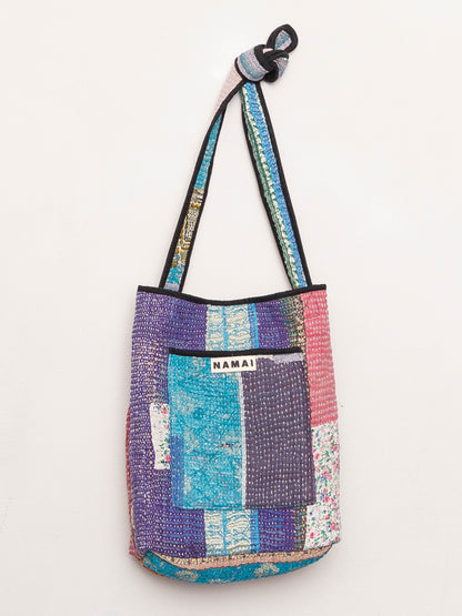 The Xoti II Zero-Waste Quilted Kantha Bag