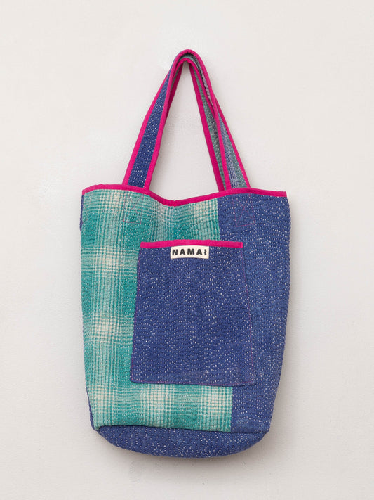 The Xoti II Zero-Waste Quilted Kantha Bag