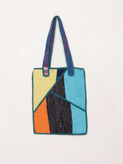 The Tarun Quilted Kantha Bag