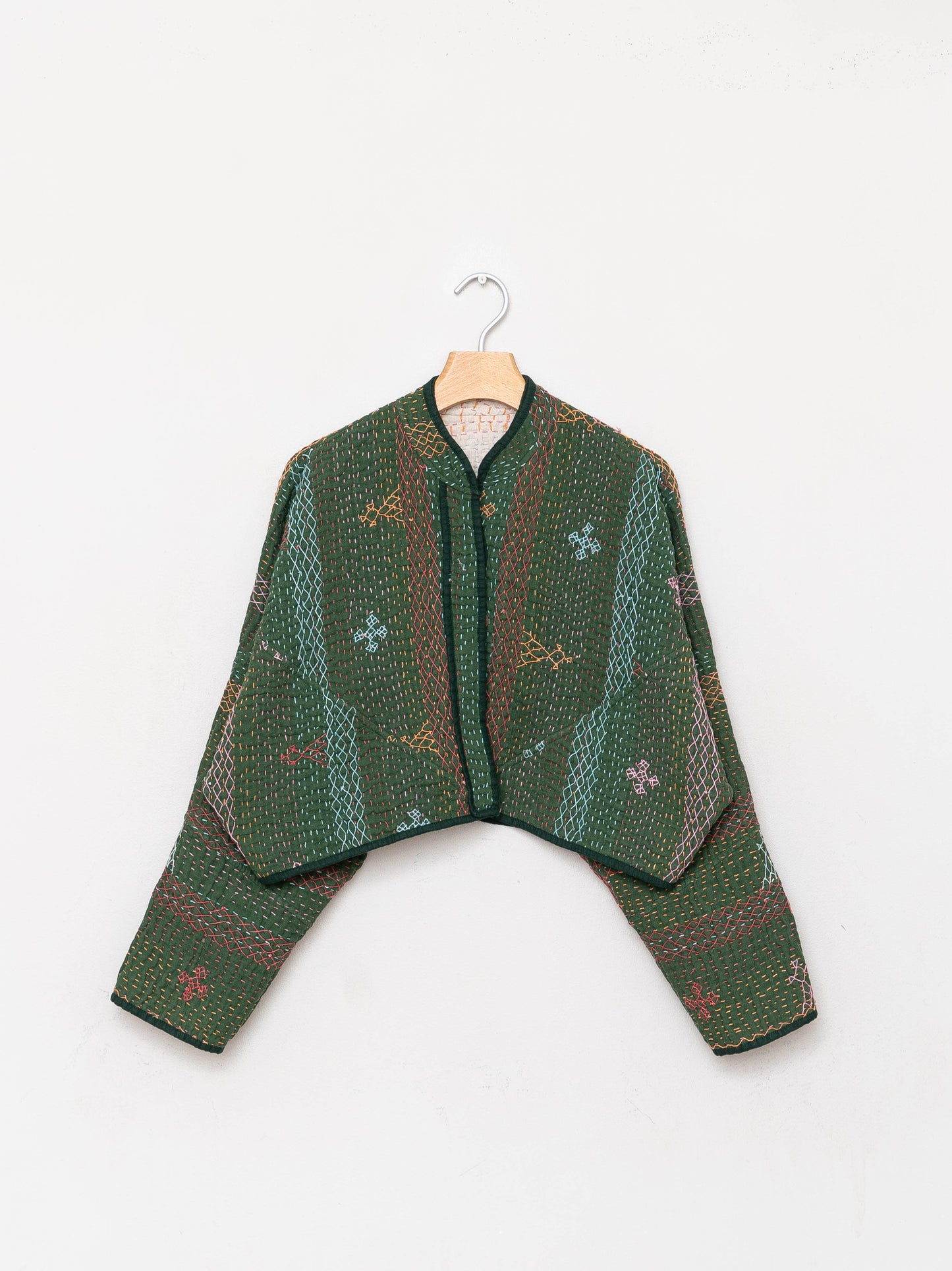 The Kaira Cropped Saami Quilt Jacket