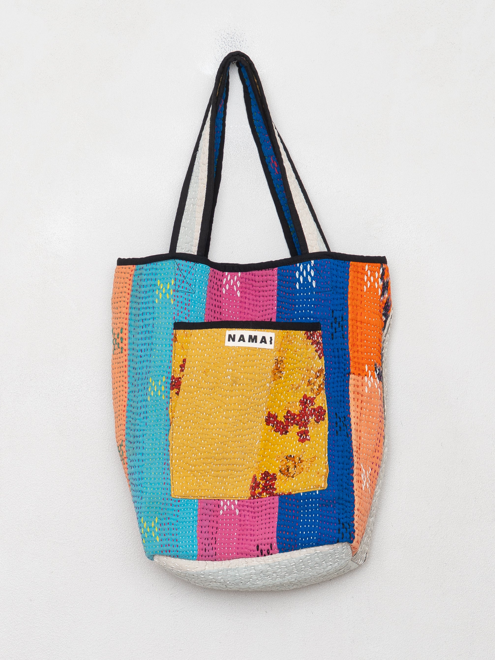 The Xoti II Zero-Waste Quilted Kantha Bag