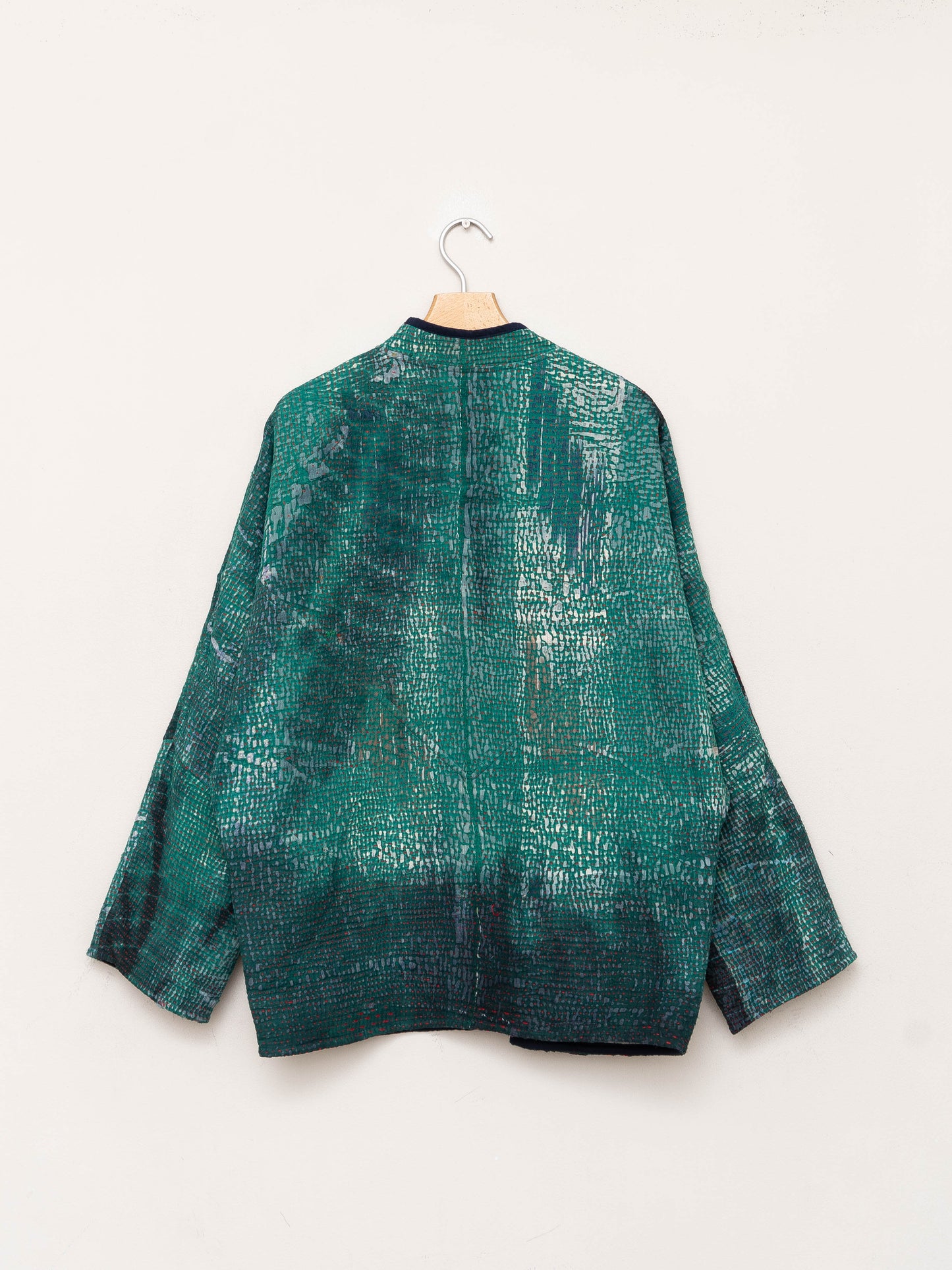 The Ishani Bandhani Quilted Kantha Jacket