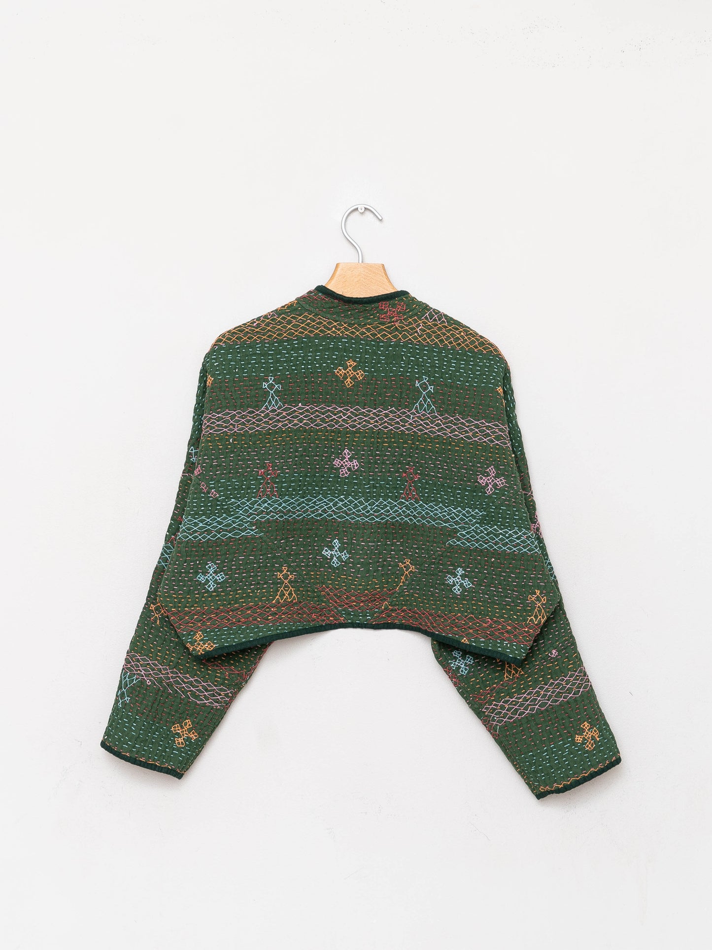 The Kaira Cropped Saami Quilt Jacket