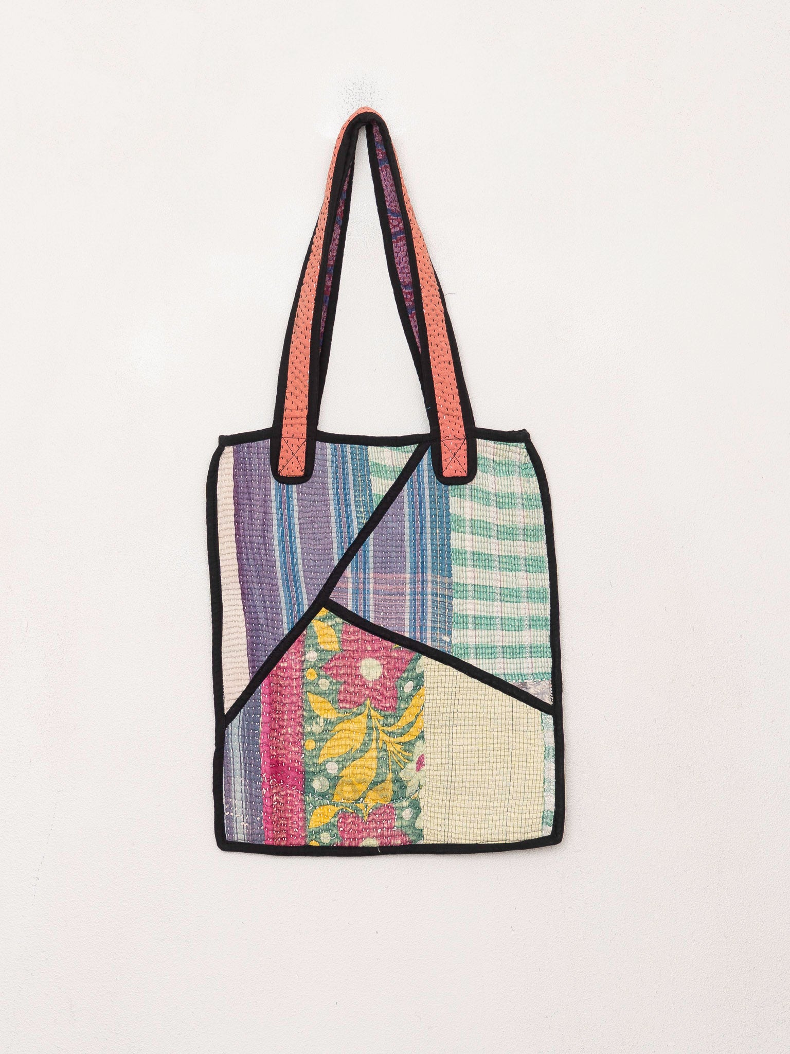 The Tarun Quilted Kantha Bag