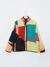 The Ladhiya Petite Quilted Patchwork Kantha Jacket Wholesale