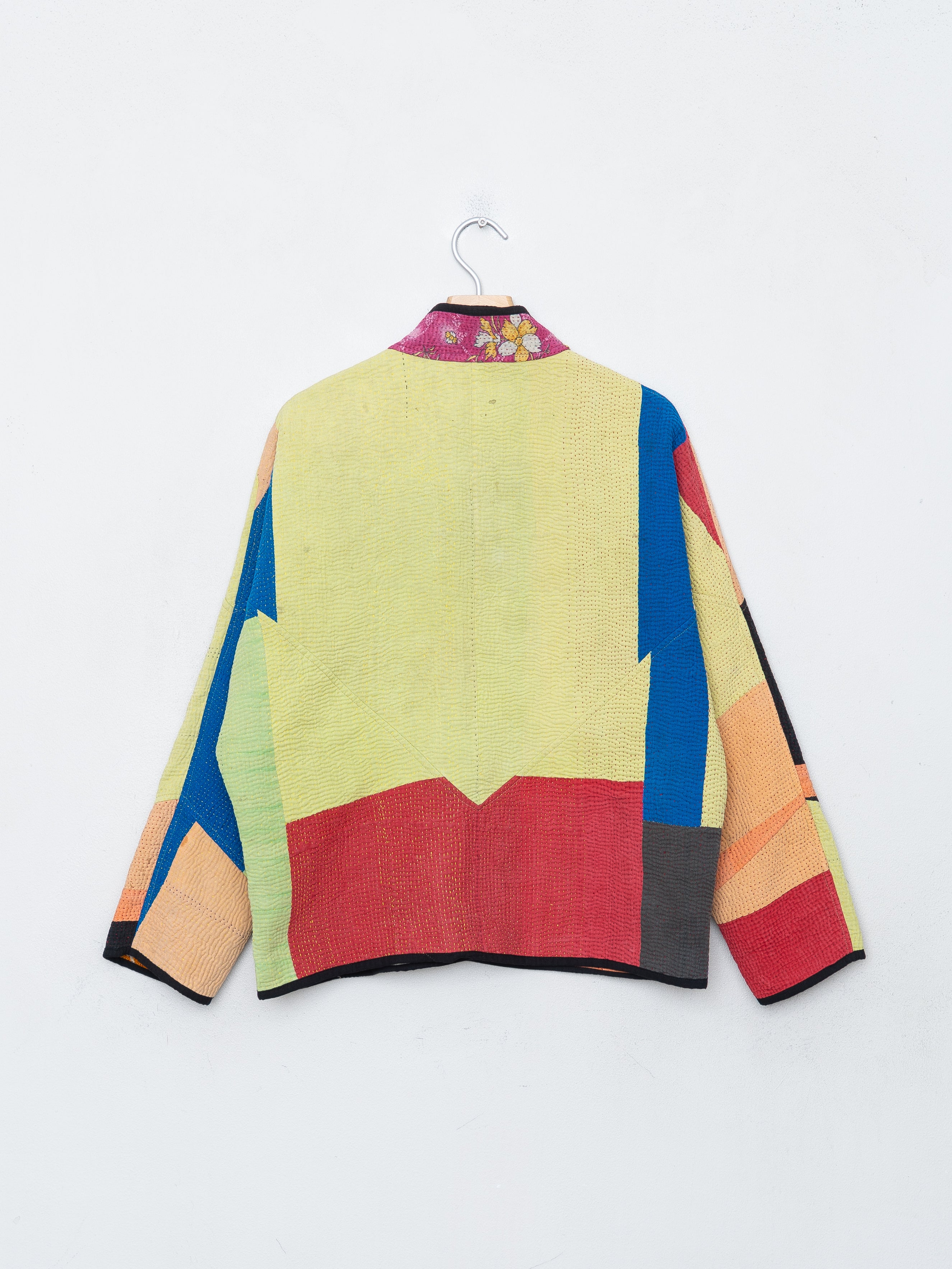The Ladhiya Petite Quilted Patchwork Kantha Jacket Wholesale