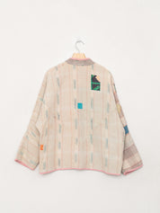 The Ladhiya Quilted Patchwork Kantha Jacket