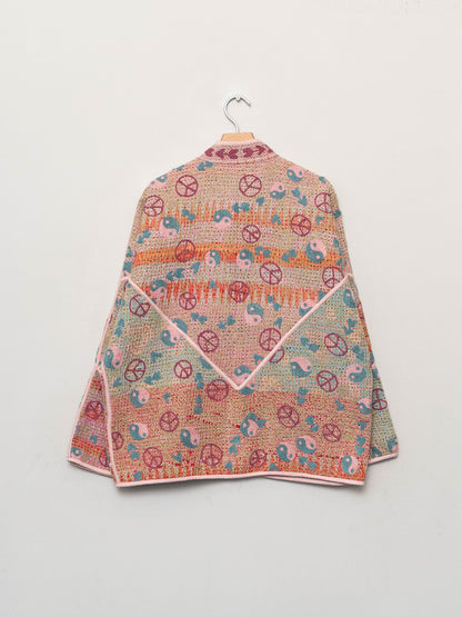 The Ladhiya Suzani Quilted Kantha Jacket