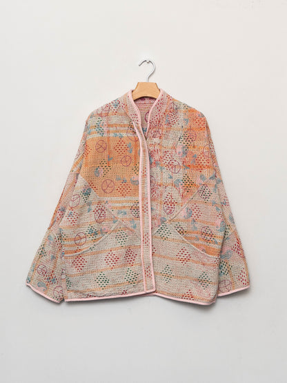 The Ladhiya Suzani Quilted Kantha Jacket