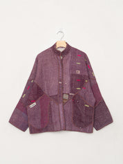 The Ladhiya Quilted Patchwork Kantha Jacket