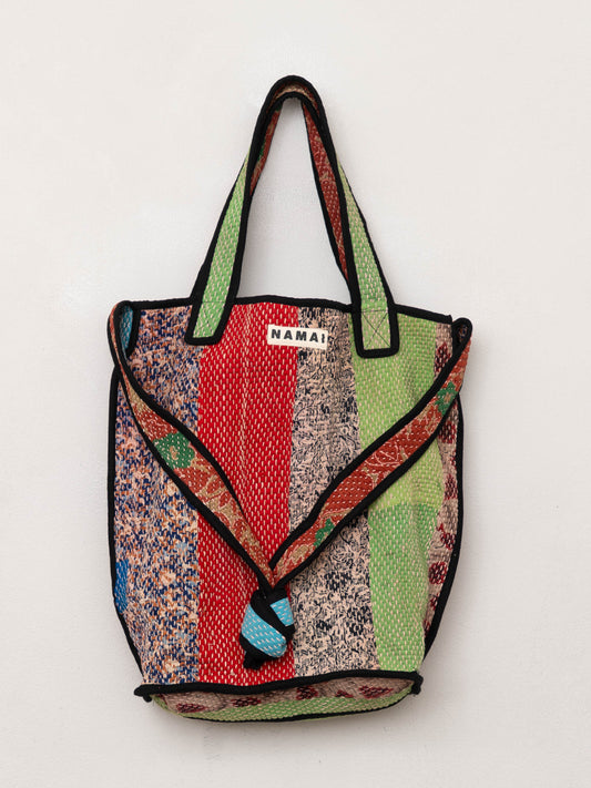 The Xoti II Zero-Waste Quilted Kantha Bag