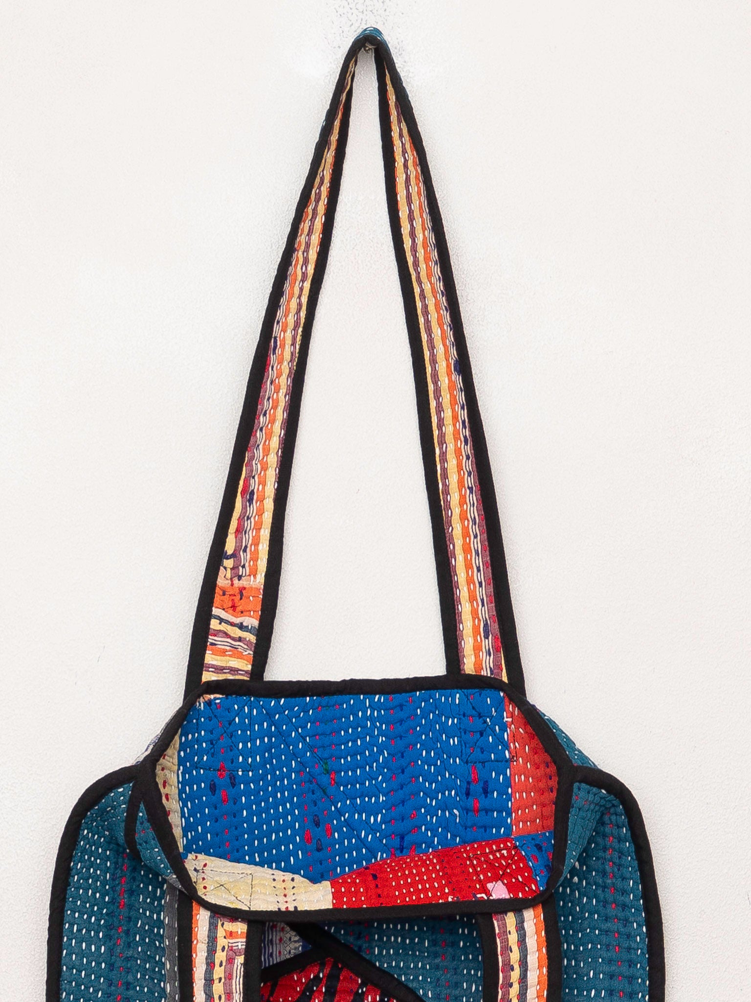 The Tarun Quilted Kantha Bag