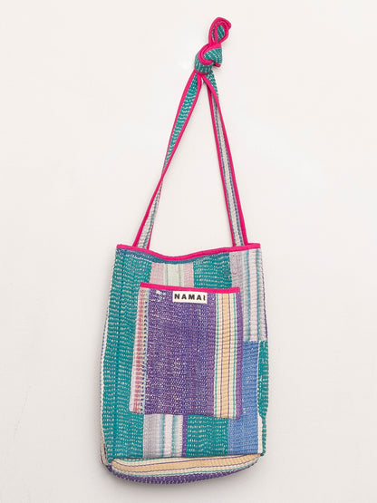 The Xoti II Zero-Waste Quilted Kantha Bag