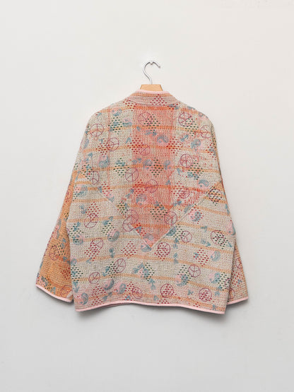 The Ladhiya Suzani Quilted Kantha Jacket