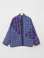 The Ladhiya Quilted Patchwork Kantha Jacket