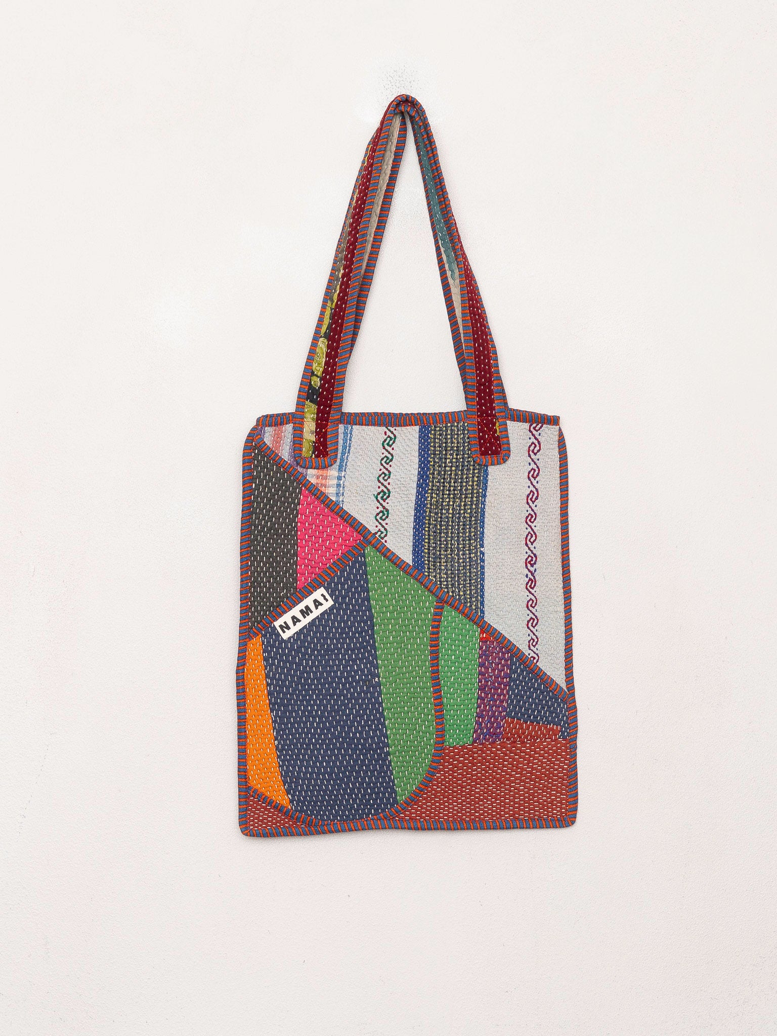 The Tarun Quilted Kantha Bag