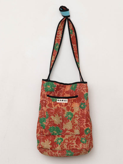 The Xoti II Zero-Waste Quilted Kantha Bag
