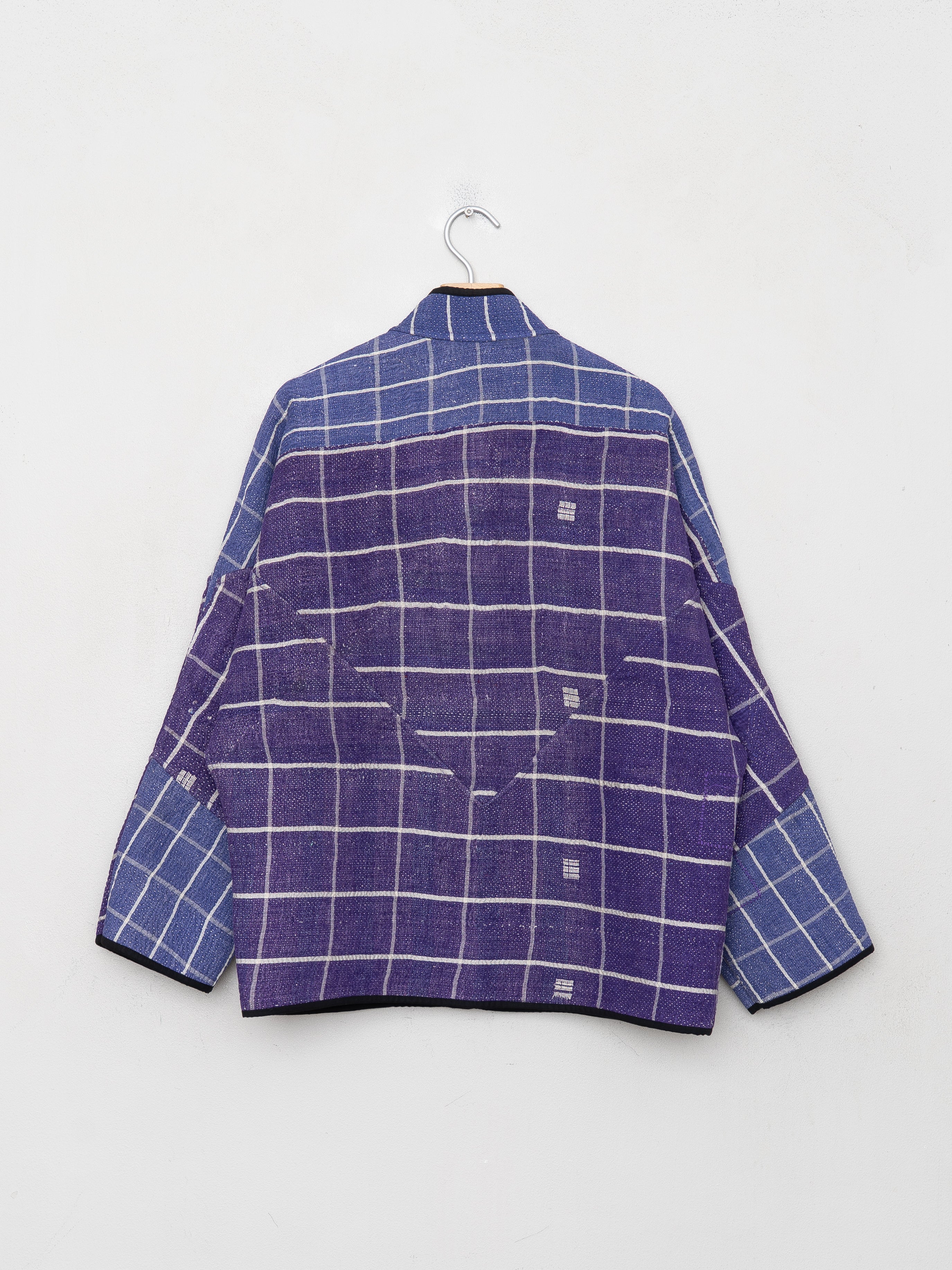 The Ladhiya Quilted Patchwork Kantha Jacket