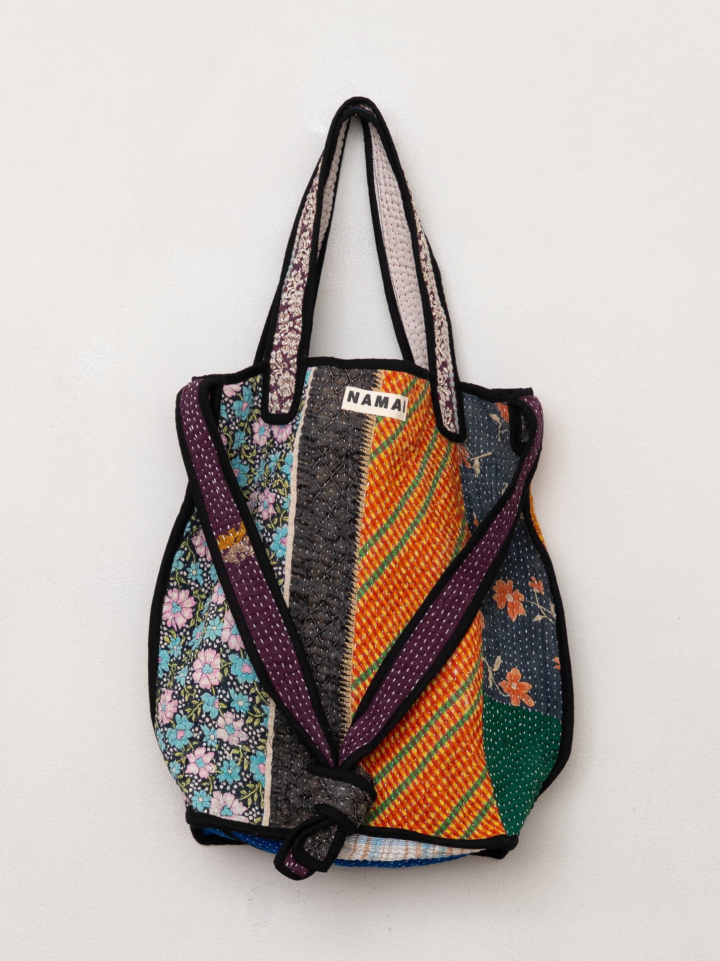 The Xoti II Zero-Waste Quilted Kantha Bag