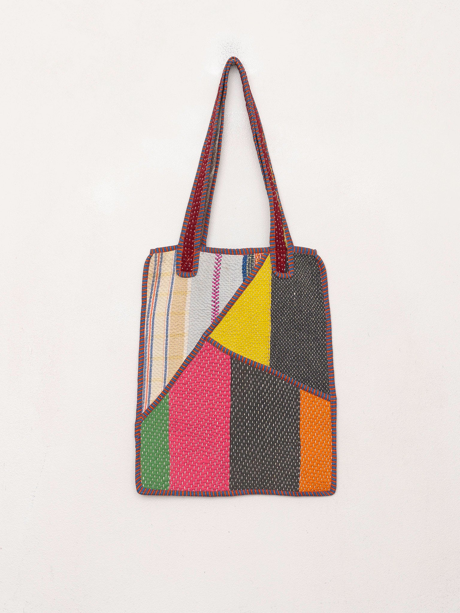 The Tarun Quilted Kantha Bag