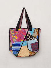 The Raksa Quilted Kantha Bag