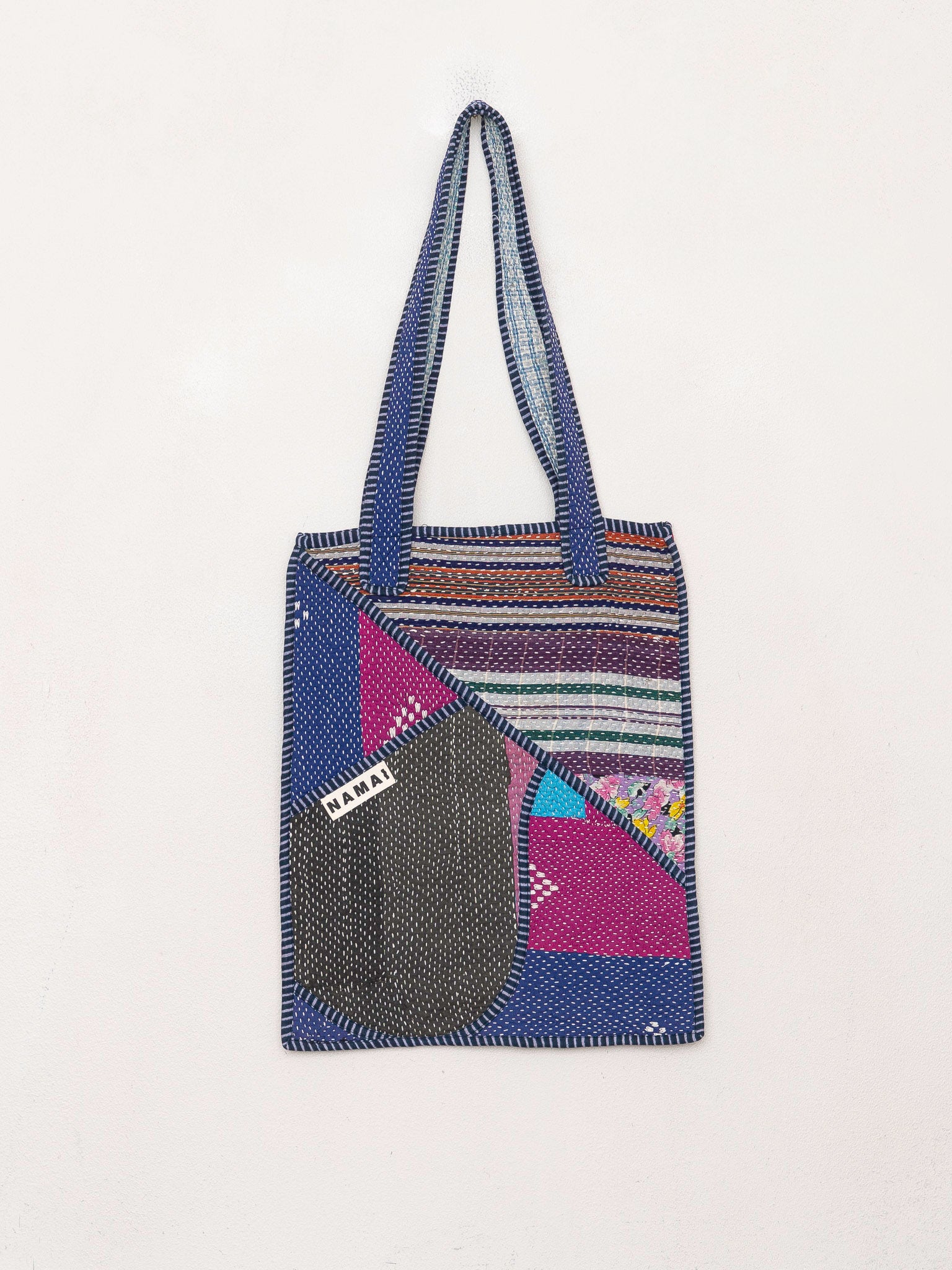 The Tarun Quilted Kantha Bag