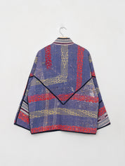 The Ladhiya Quilted Patchwork Kantha Jacket