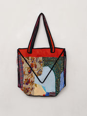 The Raksa Quilted Kantha Bag
