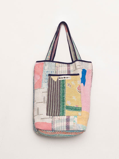 The Xoti II Zero-Waste Quilted Kantha Bag