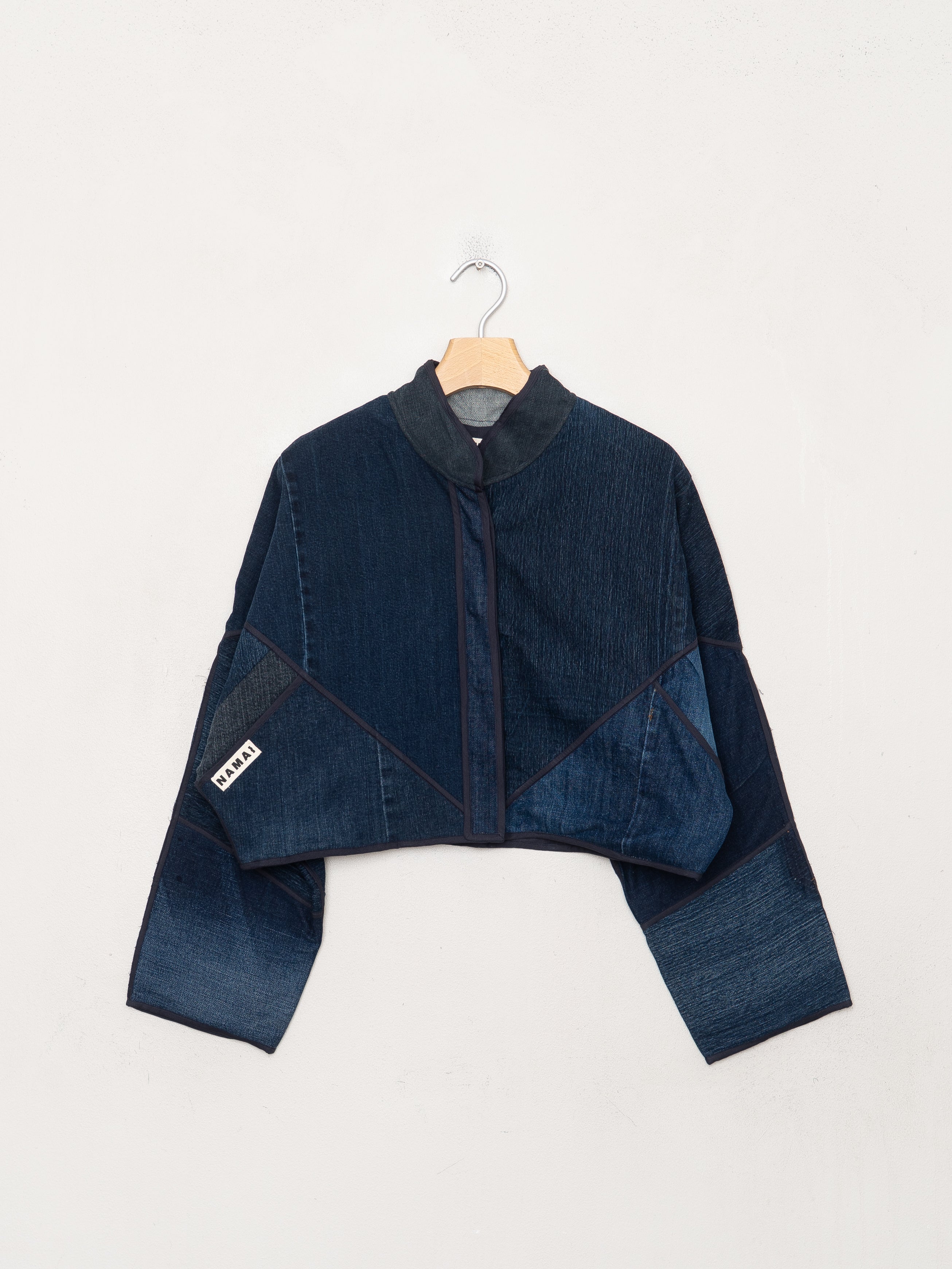 The Kaira Cropped Denim Jacket - Medium