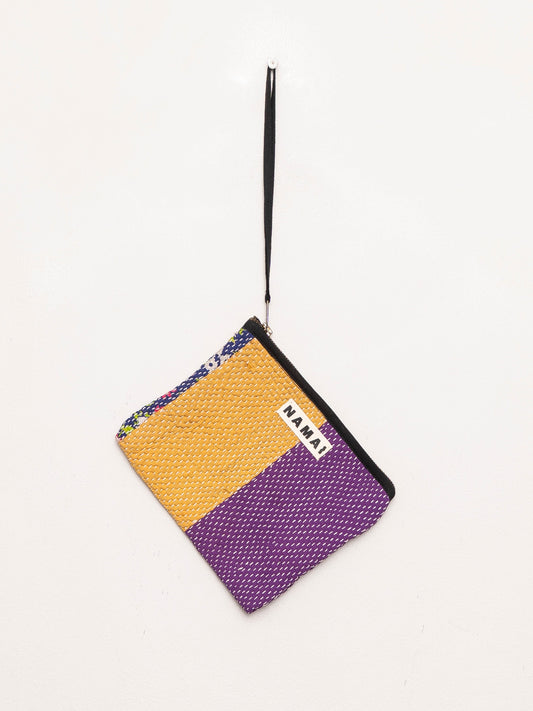 The Biju Vintage Kantha Quilted Zipper Pouch