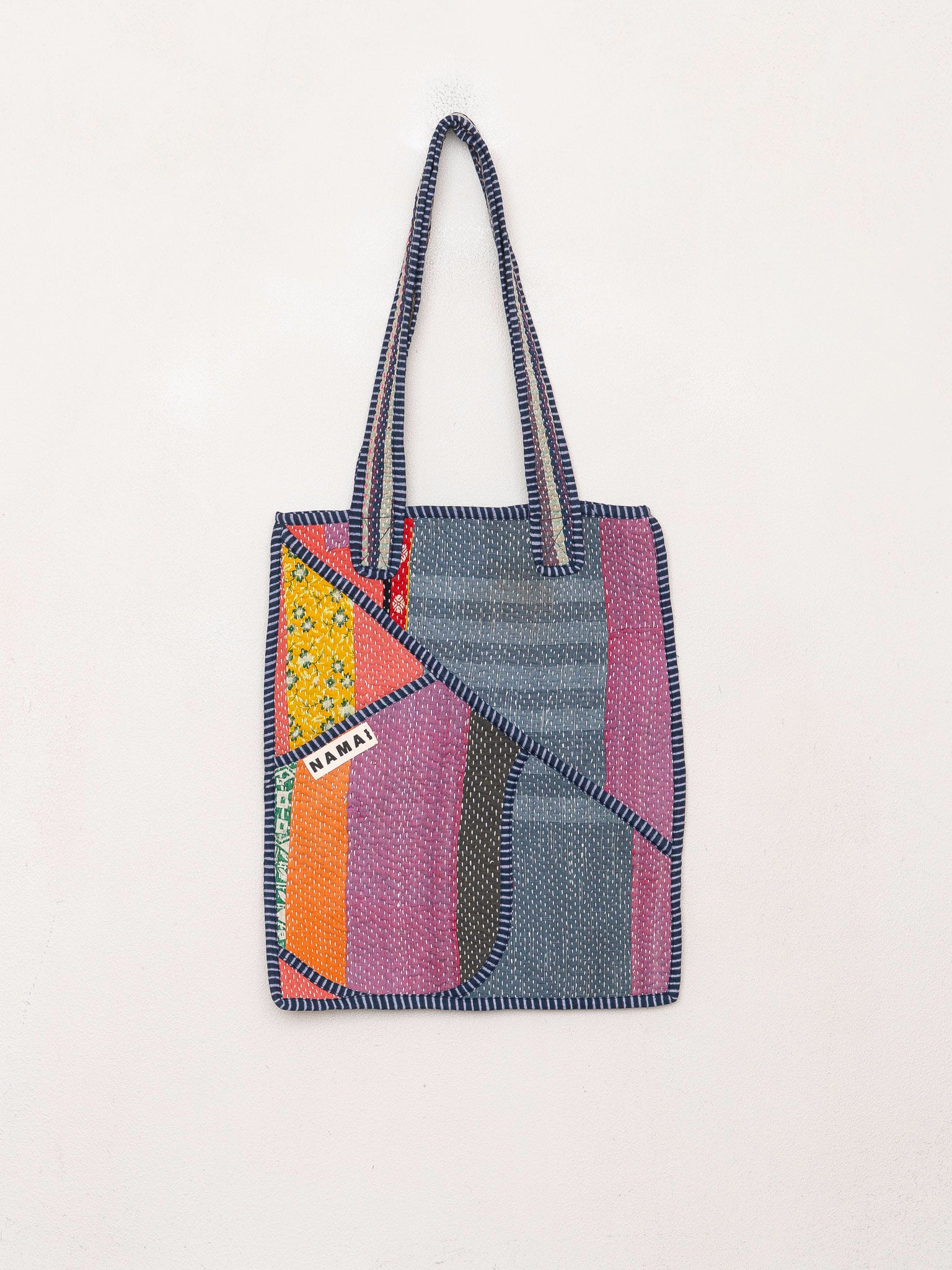 The Tarun Quilted Kantha Bag