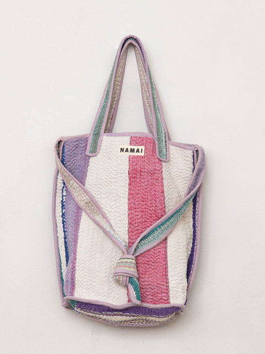 The Xoti II Zero-Waste Quilted Kantha Bag