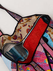 The Raksa Quilted Kantha Bag