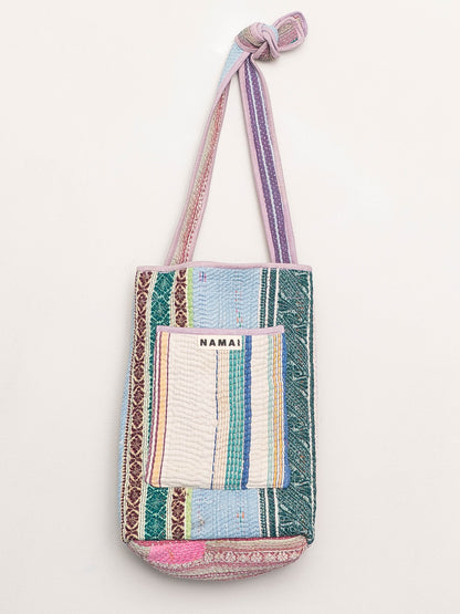 The Xoti II Zero-Waste Quilted Kantha Bag