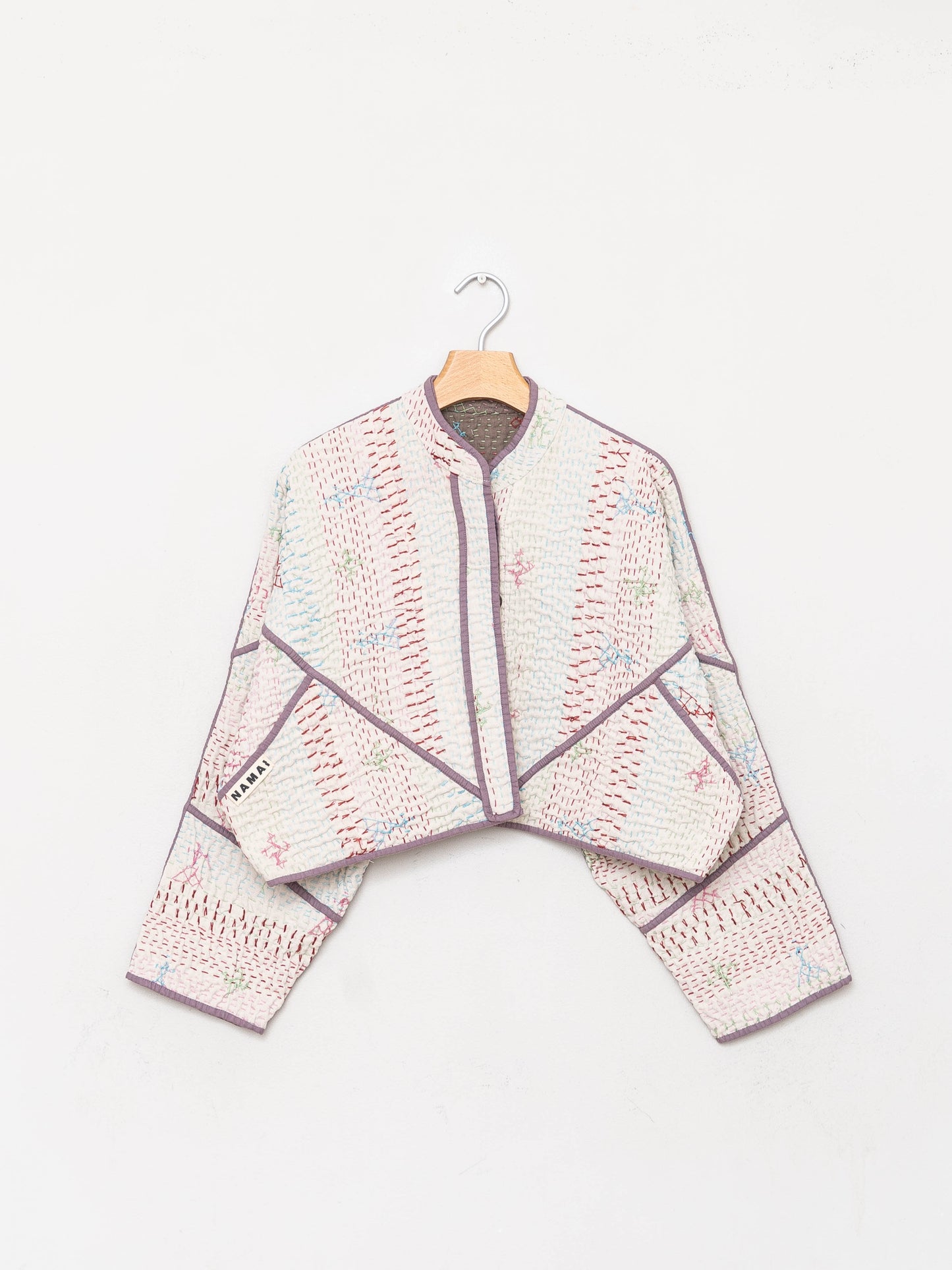 The Kaira Cropped Saami Quilt Jacket