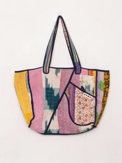 The Raksa Quilted Kantha Bag