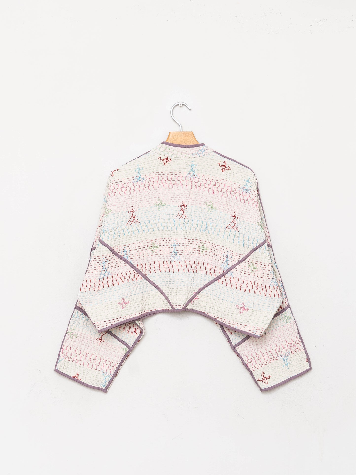 The Kaira Cropped Saami Quilt Jacket