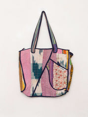 The Raksa Quilted Kantha Bag