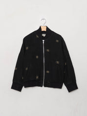 The Veda Quilted One-of-a-Kind Bomber Jacket - Small