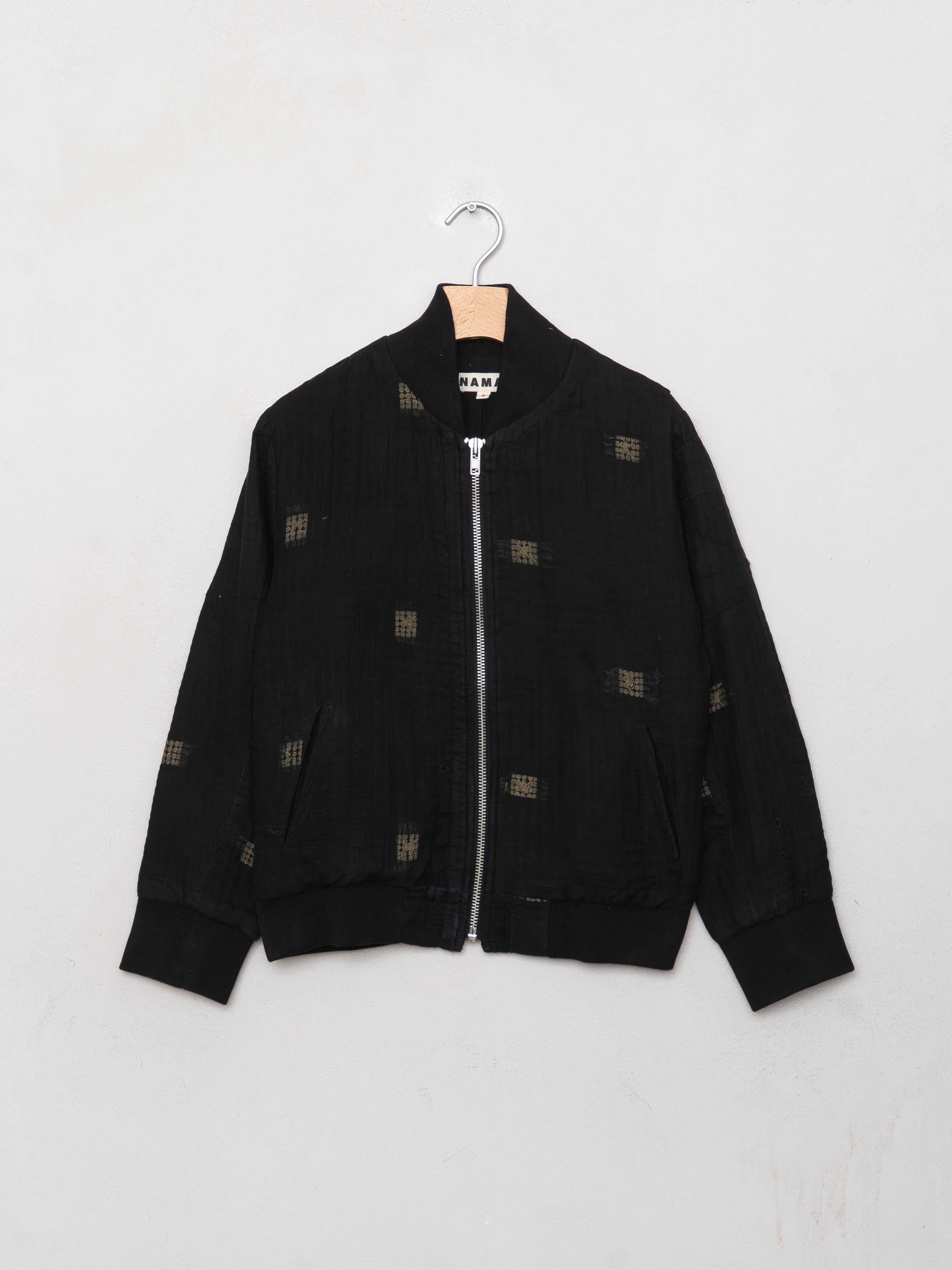 The Veda Quilted One-of-a-Kind Bomber Jacket - Small