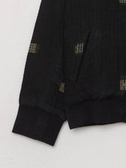The Veda Quilted One-of-a-Kind Bomber Jacket - Small