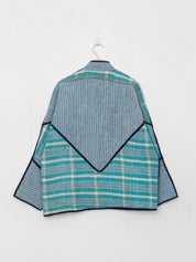 The Ladhiya Quilted Patchwork Kantha Jacket